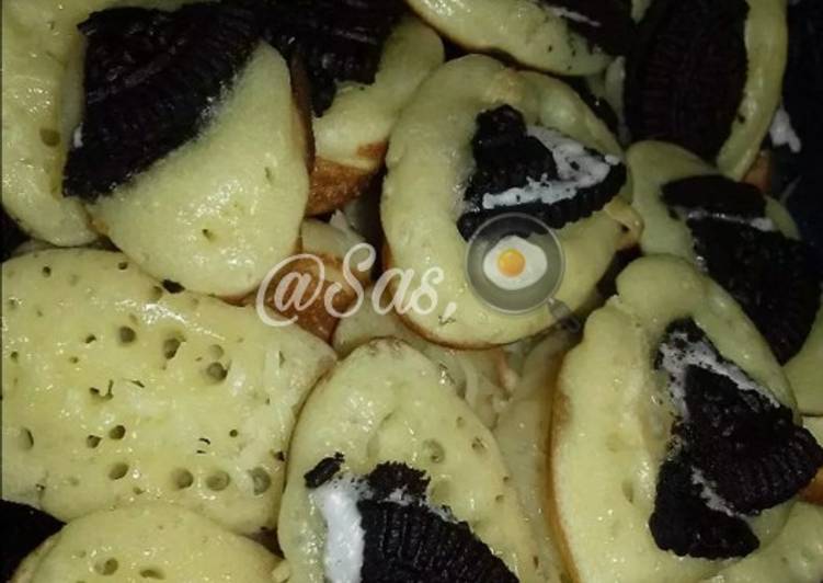 Cara Vegan LezatKue Cubit Oreo