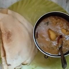 A picture of Aloo chana Dal(without onion n garlic).