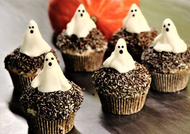 Steps to Prepare Speedy Halloween Cupcakes| Pumpkin Cupcakes