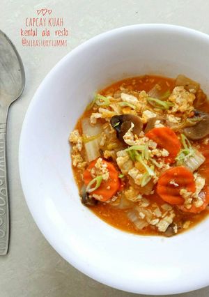 Foto resep Capcay kuah kental ala resto