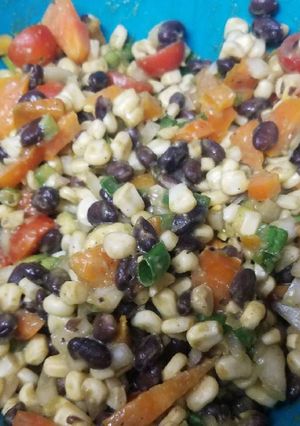 A picture of Black Bean and Corn Salad.