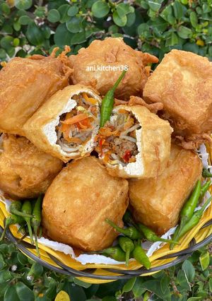 Foto resep Tahu isi daging sayuran