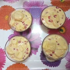 A picture of Fruits custard.