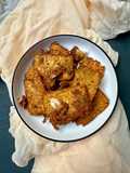 Tempe Goreng Bawang Putih Daun Jeruk