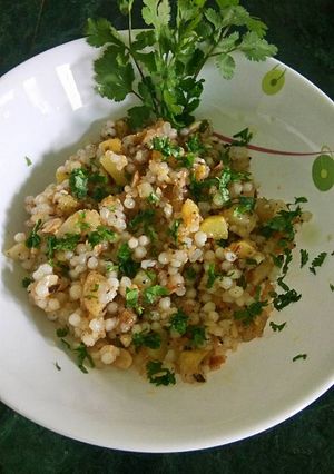 A picture of Sabuddane ki khichdi.. For vrat special.