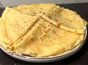 Une photo de Crêpes classiques souples