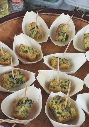 Une photo de Quiche au brède chouchou