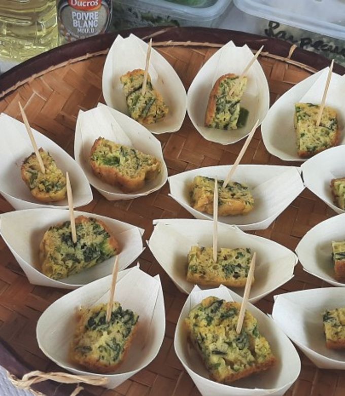 Une photo de Quiche au brède chouchou