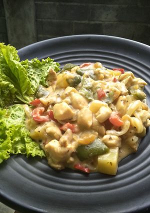 Foto resep Chicken creamy sauce