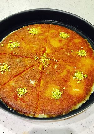 صورة لوصفة كنافه كذابه بالسمن