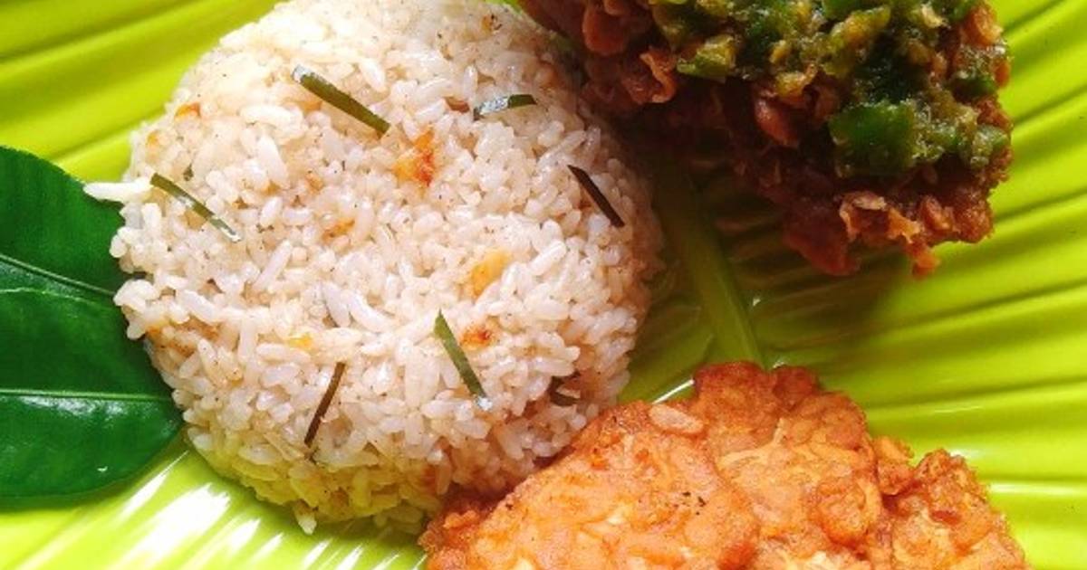 Resep Nasi Daun Jeruk And Ayam Sambal Ijo🔥 Oleh Adinda Widyasari Cookpad 6959