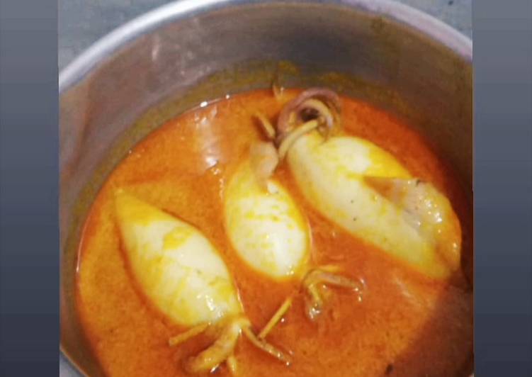 Langkah Mudah untuk Menyiapkan Gulai Cumi isi Tahu yang Bikin Ngiler