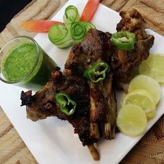 A picture of Lemon chilli chops.