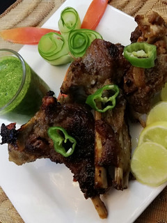 A picture of Lemon chilli chops.
