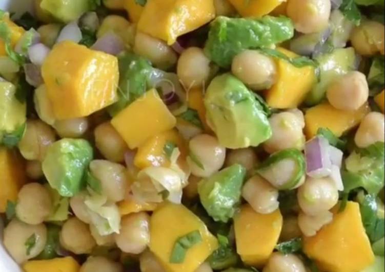 Steps to Prepare Quick Chickpea salad