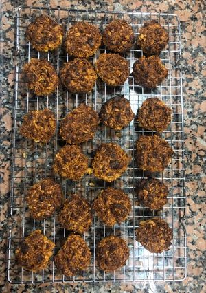 Una foto de Galletas de avena saludables con chips de chocolate