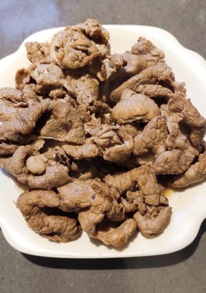 A picture of Stir Fry Beef Slices.