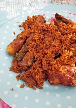Foto resep 10. Ayam Serundeng / olahan ayam