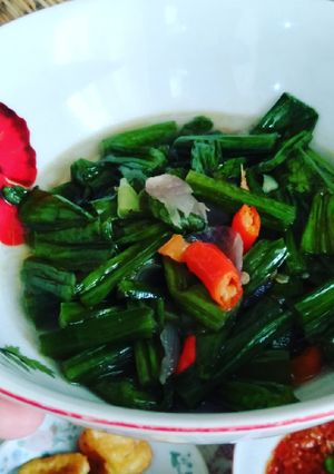 Foto resep Cah genjer rawit setan