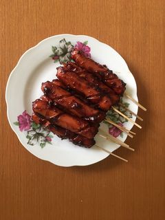 Foto resep Sate sosis bumbu BBQ