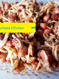 Foto resep Sambal goreng teri kacang