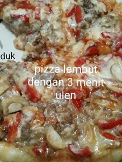 Foto resep Pizza lembut dengan 3 menit ulen