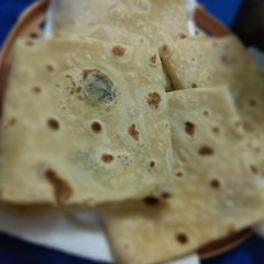 A picture of Roomali Roti on Kadhai.
