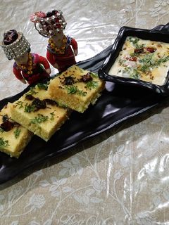 खमंग ढोकळा (khaman dhokla recipe in marathi रेसिपी चे मुख्य फोटो