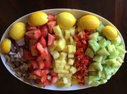 A picture of citrus juice
