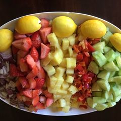 A picture of California Farm Lime Juice Salad.