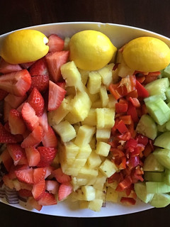 A picture of California Farm Lime Juice Salad.