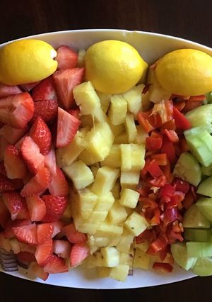A picture of California Farm Lime Juice Salad.