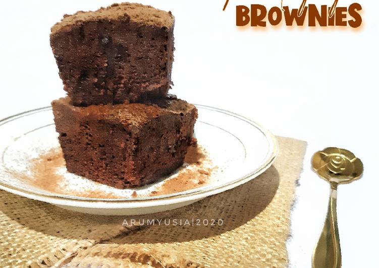 Cara Gampang Menyiapkan Fudgy Brownies yang Enak Banget