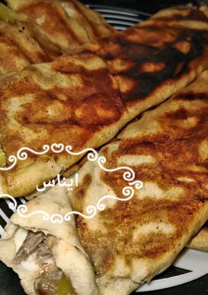 A picture of Chicken and Beef Shawarma.