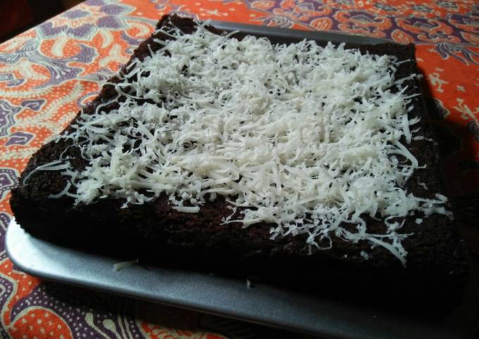 Resep Brownies Panggang Topping Keju Anti Gagal