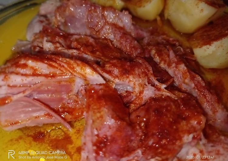 Codillo de jamón hervido