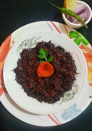 हेल्दी लाल साग (Healthy lal saag recipe in Hindi) रेसिपी मुख्य फोटो