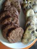 Multigrain double chocolate nutty cookies