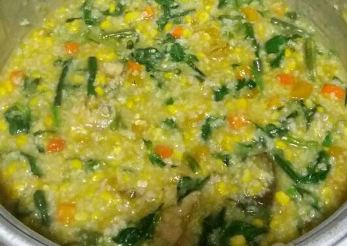 Resep Bubur Manado Pasti Nyuuusss.. Anti Gagal