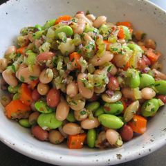 A picture of Mixed Beans Mustard Salad.