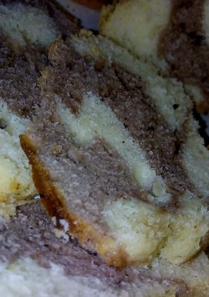 Una foto de Budín marmolado