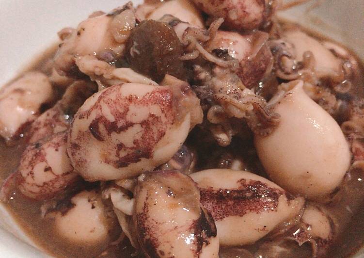 Resep: Cumi masak asam (khas Bangka) Untuk Pemula!