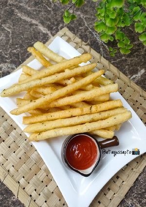 Foto resep Stick Singkong Keju (739)