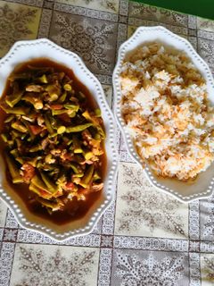 صورة لوصفة باميه 😍