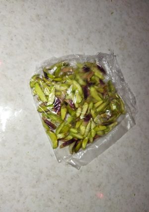 عکسی از دستور خلال پسته