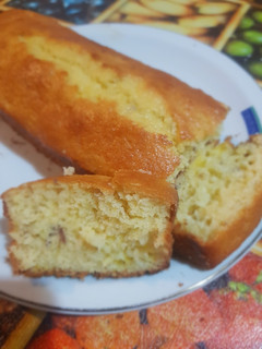 Una foto de 😋Budín de manzana 🍎 y naranja 🍊