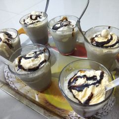 Cold coffee with Ice cream A picture of Cold coffee with Ice cream.