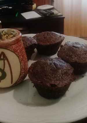Una foto de MAGDALENA o MUFFINS DE CHOCOLATE