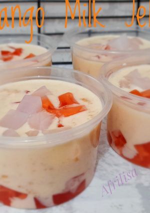 Foto resep Mango Milk Jelly