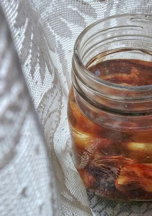 A picture of Nabeez (Dates Infused Water).